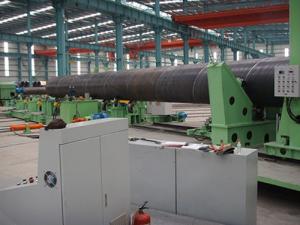 螺旋钢管机组生产线